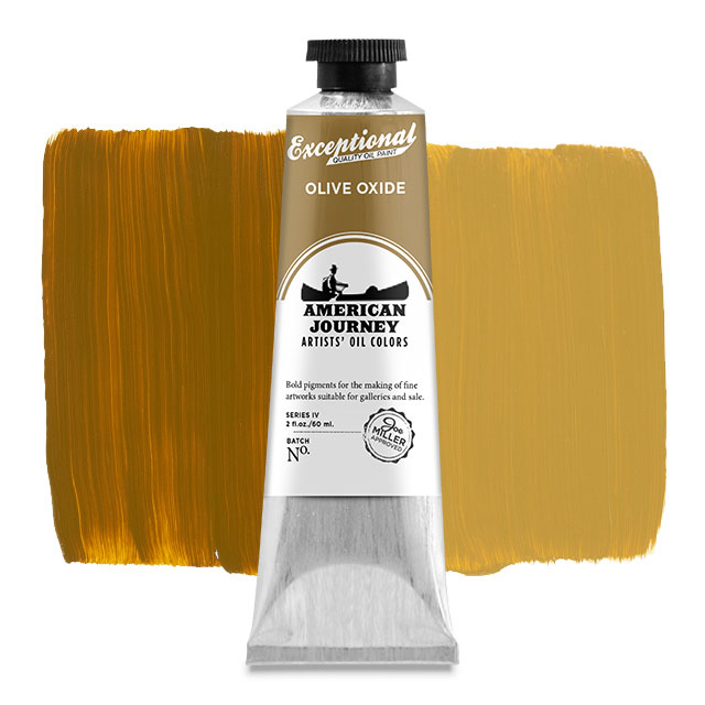 Artists' Oil Color - Olive Oxide, 60 ml. tube