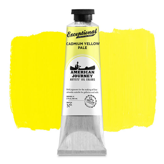 Artists' Oil Color - Cadmium Yellow Pale, 60 ml. tube