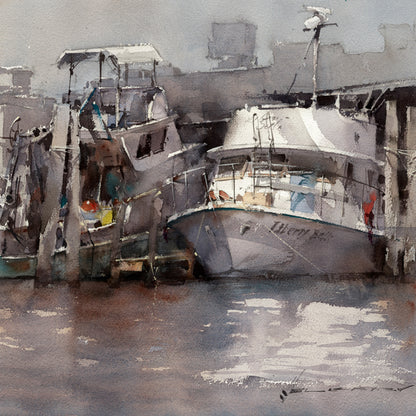 Watercolor Painting by Vladislav Yeliseyev