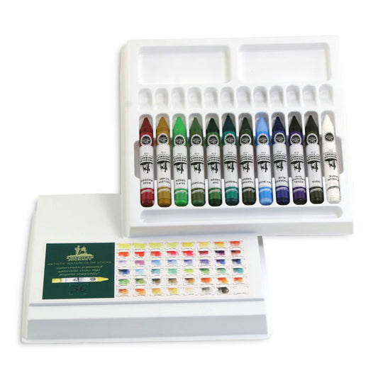 Watercolor Paint Stick Set, 12 Colors