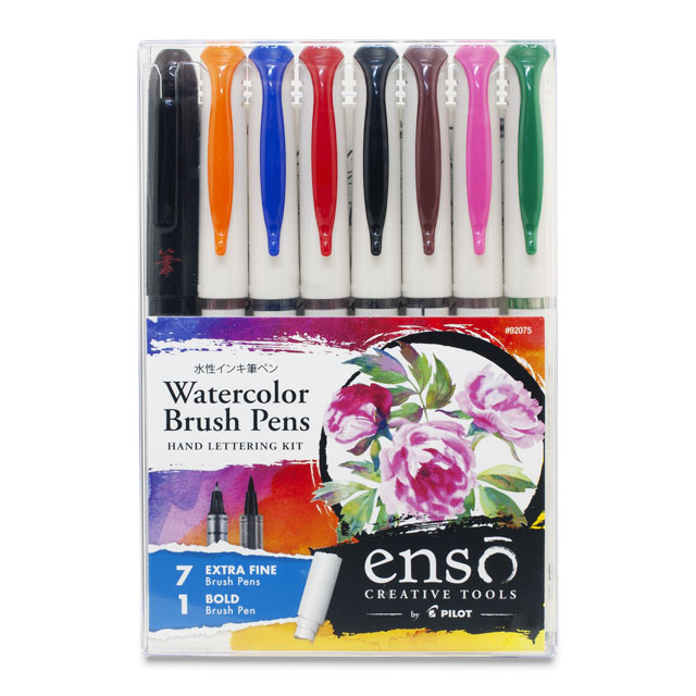 Ensō Fude-Makase Watercolor Brush Pen Set