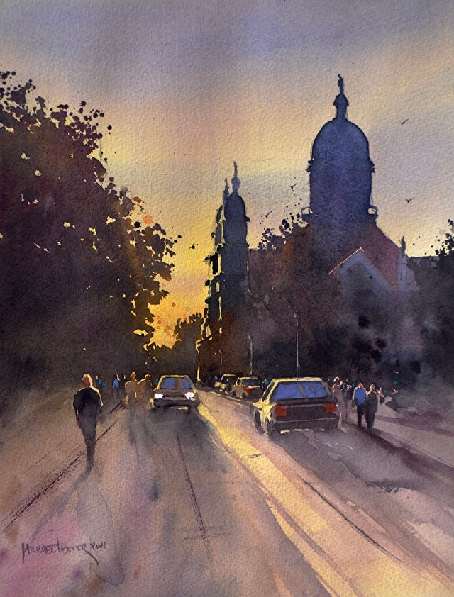 Michael Holter In-Person Art Workshop: Expressive Watercolor, July 7-11, 2025