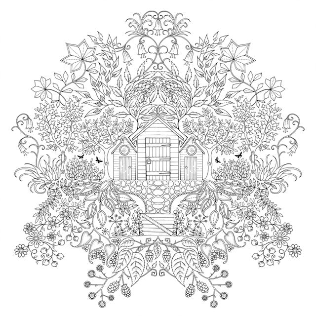 Secret Garden Coloring Book by Johanna Basford