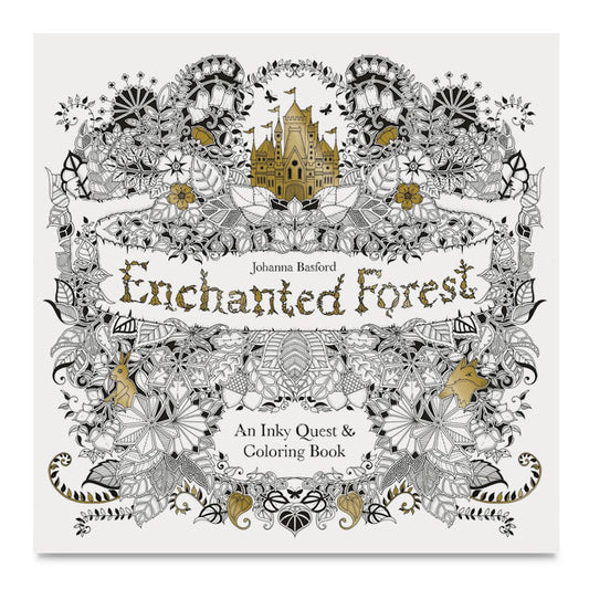 Enchanted Forest Coloring Book by Johanna Basford