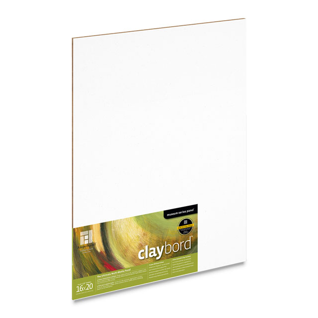 Claybord Flat, 16" x 20"