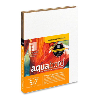 Aquabord Flat, 5" x 7", Pkg of 3