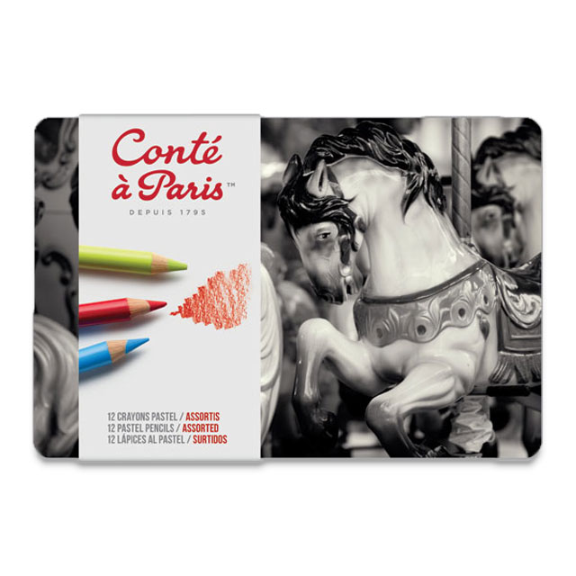 Conté Crayon Pastel Pencil Set