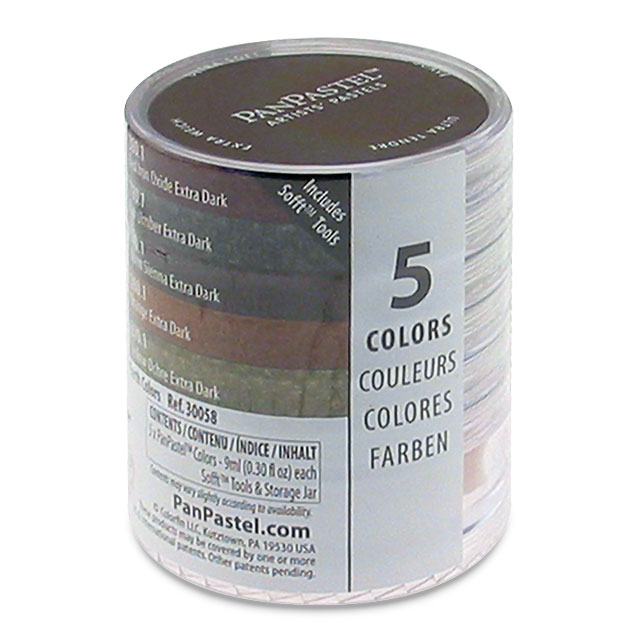 Extra Dark Earth Colors, Set of 5