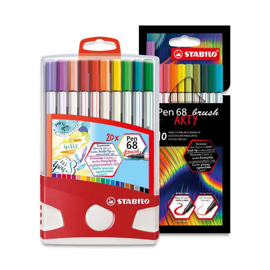 Stabilo Pen 68 Brush Pen Sets