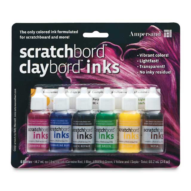 Ampersand Scratchbord Ink Set