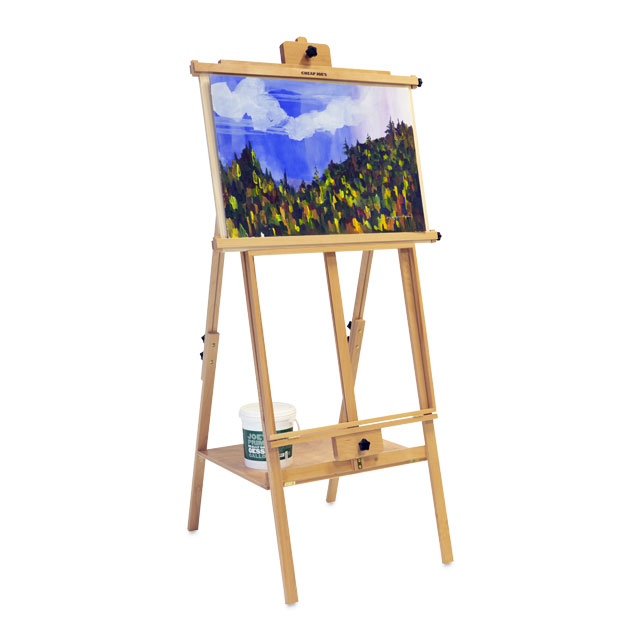 All-Purpose Easel Table as Painting Easel