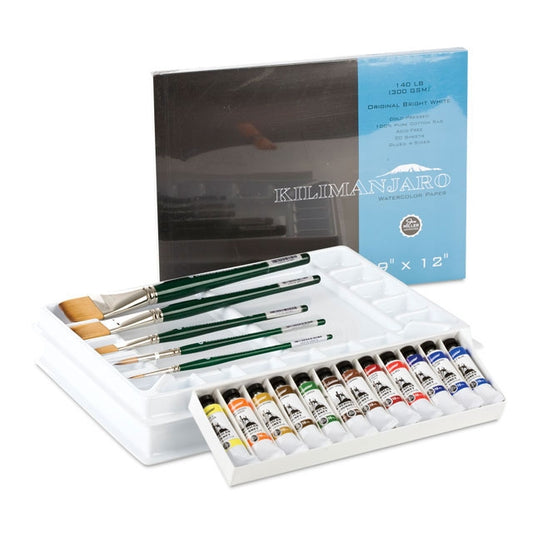 American Journey Watercolor 12 Color Beginner Set