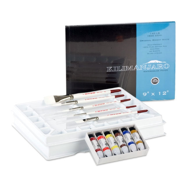 American Journey Watercolor 6 Color Beginner Set