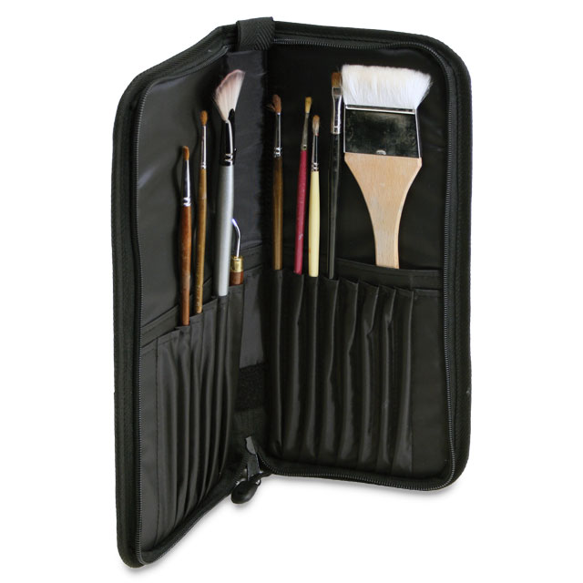 Cheap Joe's Brush Holder, 6" x 15", Holds 16+ Brushes (Brushes Not Included)