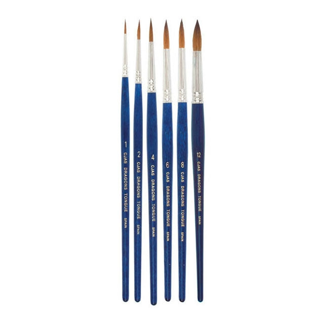 Cheap Joe's Dragon's Tongue Round Brush Set