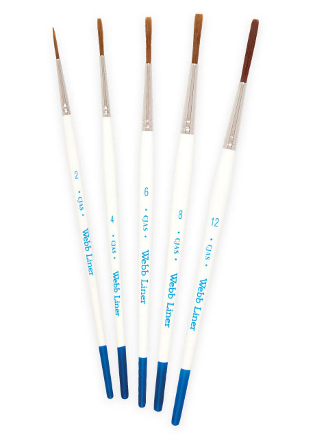 Frank Webb Liner Brush Set