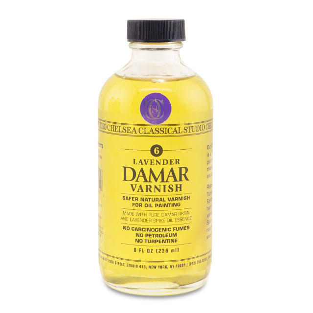 Lavender Damar Varnish, 8 oz.