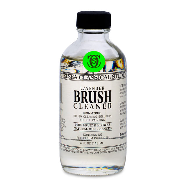 Chelsea Classical Studio Brush Cleaner - Lavender, 4 oz.