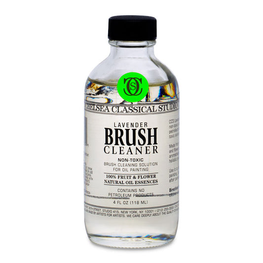 Chelsea Classical Studio Brush Cleaner - Lavender, 4 oz.