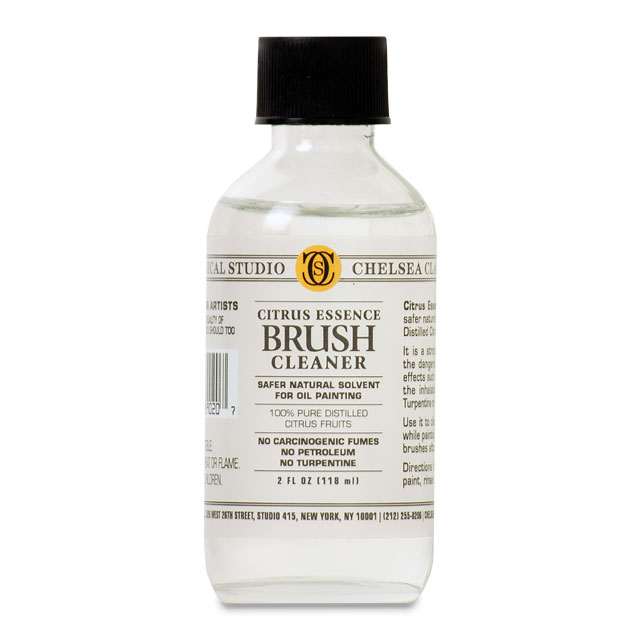 Chelsea Classical Studio Brush Cleaner - Citrus Essence, 2 oz.