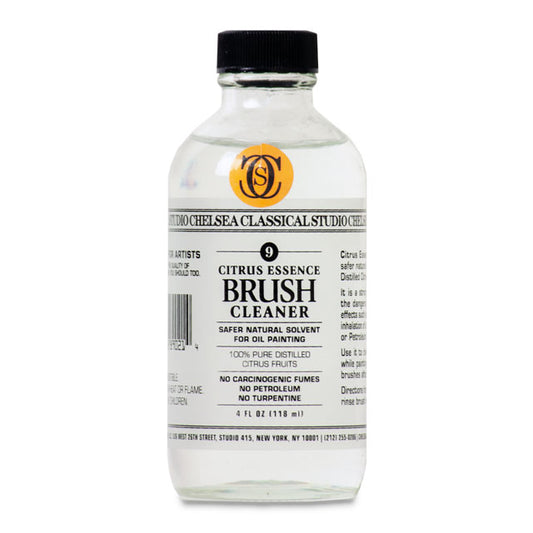 Chelsea Classical Studio Brush Cleaner - Citrus Essence, 4 oz.