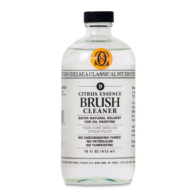 Chelsea Classical Studio Brush Cleaner - Citrus Essence, 16 oz.