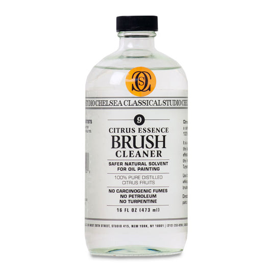 Chelsea Classical Studio Brush Cleaner - Citrus Essence, 16 oz.