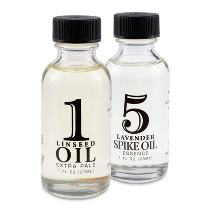 Linseed Oil & Lavender Solvent Sampler Set