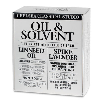 Linseed Oil & Lavender Solvent Sampler Set