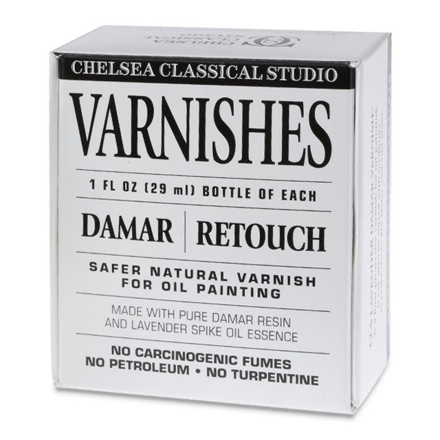 Damar & Retouch Varnishes Sampler Set