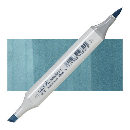 Copic Sketch Marker - Soft Greenish Blue B52