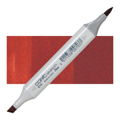 Copic Sketch Marker - Redwood E19