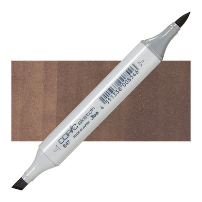 Copic Sketch Marker - Dark Brown E47