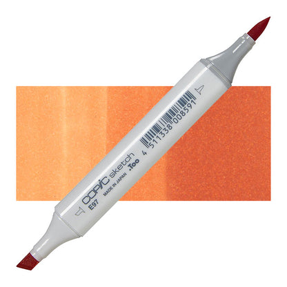 Copic Sketch Marker - Deep Orange E97