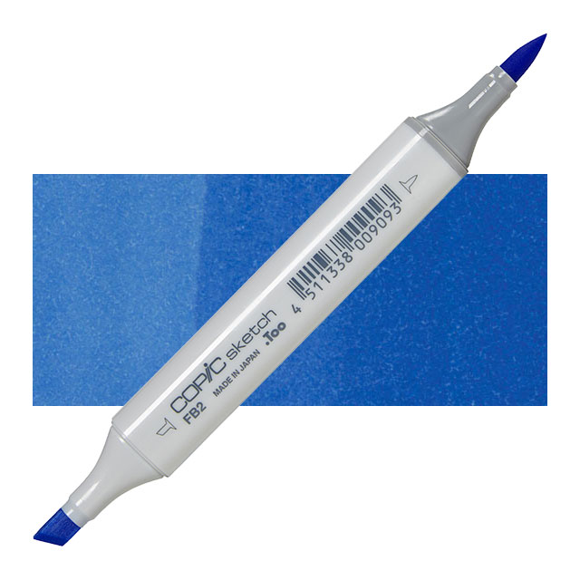 Copic Sketch Marker - Fluorescent Dull Blue FB2