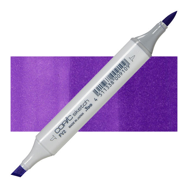 Copic Sketch Marker - Fluorescent Dull Violet FV2