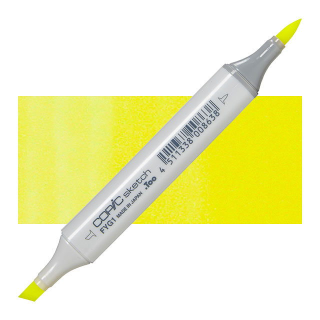 Copic Sketch Marker - Fluorescent Yellow FYG1