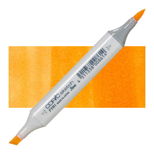 Copic Sketch Marker - Fluorescent Orange FYR1