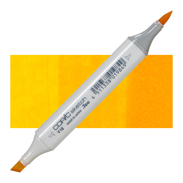 Copic Sketch Marker - Lightning Yellow Y18