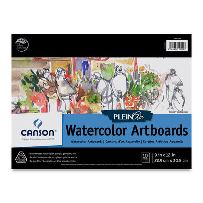 Plein Air Watercolor Artboards