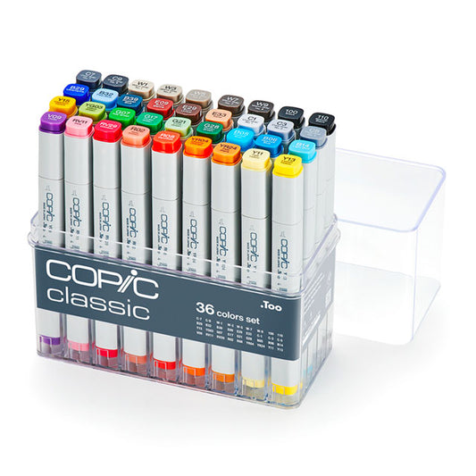 Classic Marker Set, 36 Basic Colors