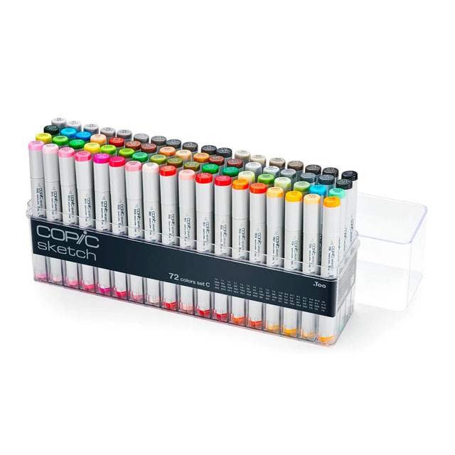 Set C of 72 Markers