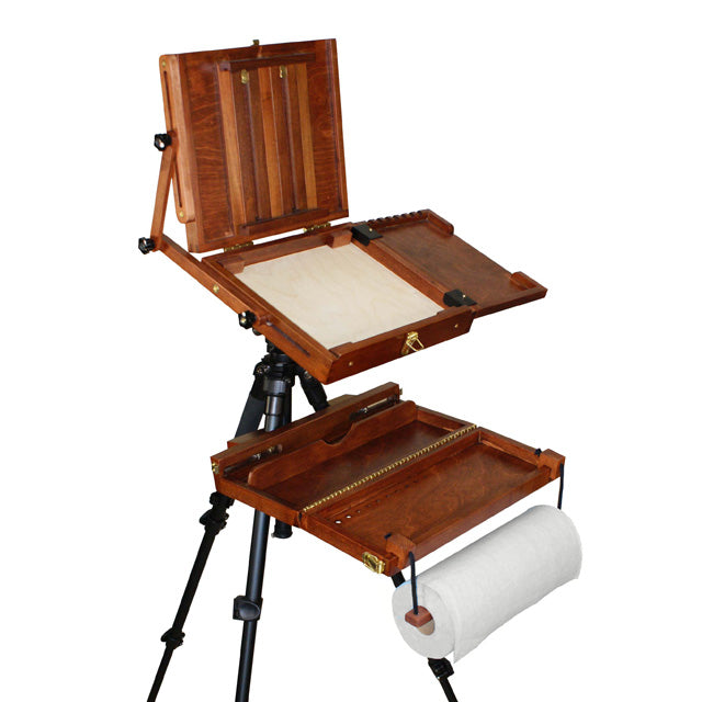 Sienna Plein Air Supply Box on Tripod with Pochade Box (Tripod and Pochade Box sold separately)