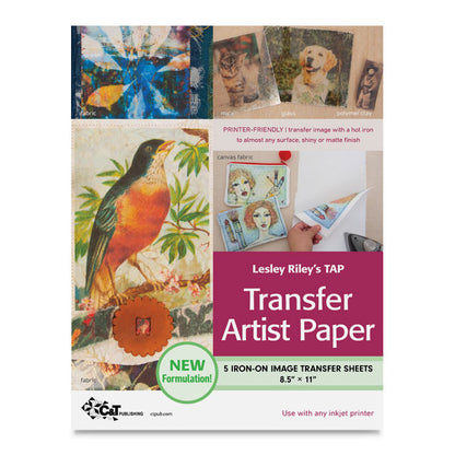 TAP Transfer Artist Paper, 8-1/2" x 11", 5 Sheets