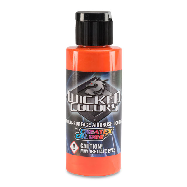 Createx Wicked Colors Airbrush Color - Orange, 2 oz.