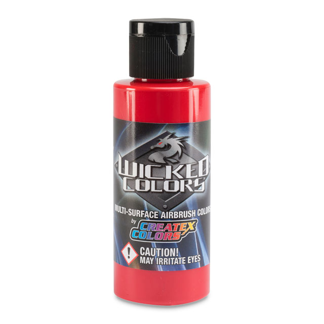 Createx Wicked Colors Airbrush Color - Red, 2 oz.