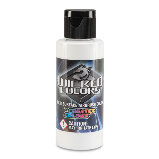 Createx Wicked Colors Airbrush Color - Opaque White, 2 oz.