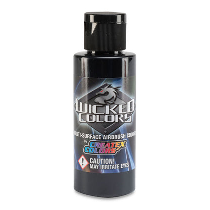 Createx Wicked Colors Airbrush Color - Detail Black, 2 oz.