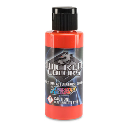 Createx Wicked Colors Airbrush Color - Detail Orange, 2 oz.