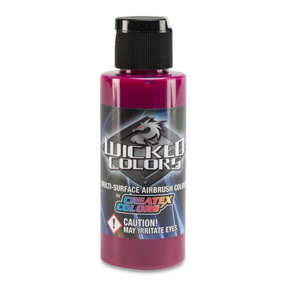 Createx Wicked Colors Airbrush Color - Detail Magenta, 2 oz.